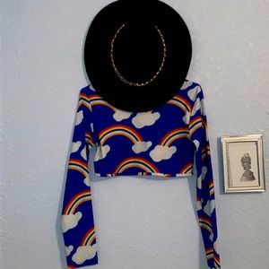 Rainbow Crop Top 🌈